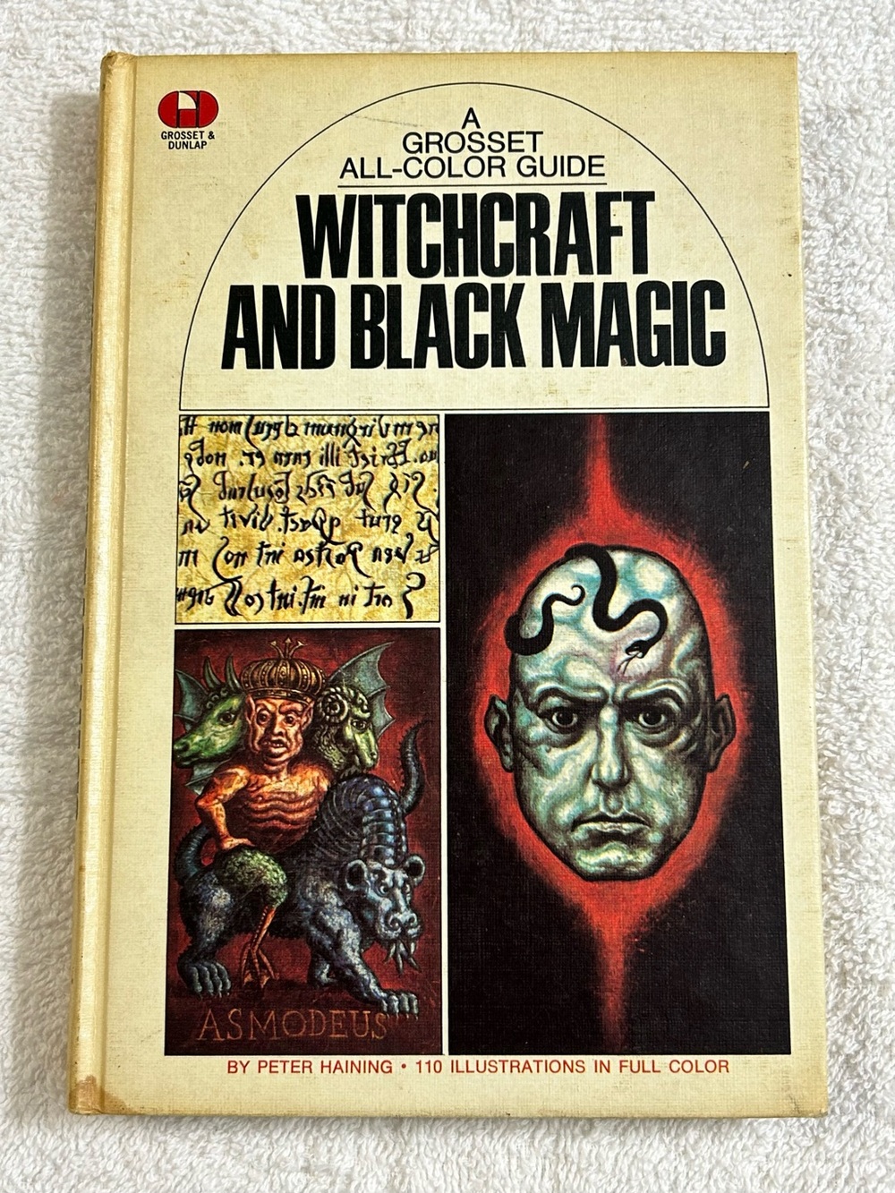 Vintage 1972 Witchcraft and Black Magic Hardcover All Color Guide